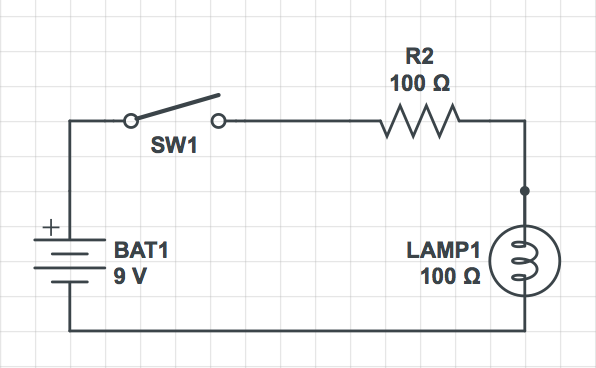 Basic Circuit Diagram with Switch
