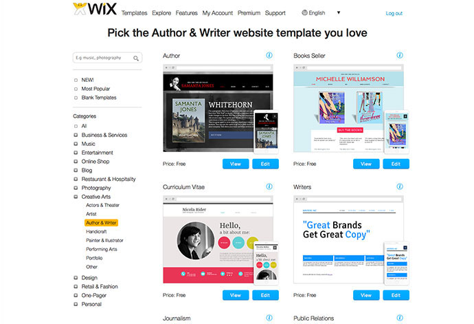 projects-wix-2-template-list