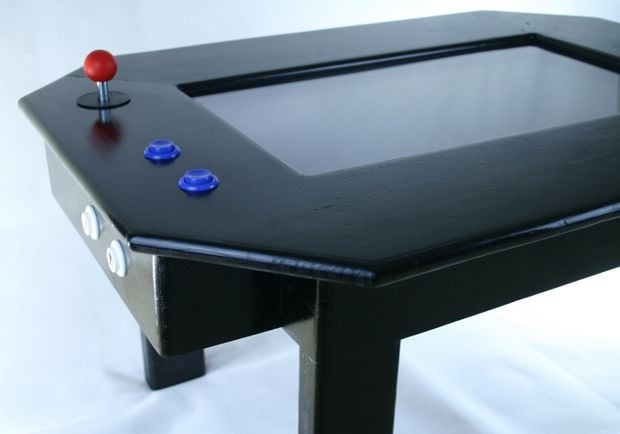An Instructables Project Using Raspberry Pi and a Coffee Table to Create an Arcade Game Table