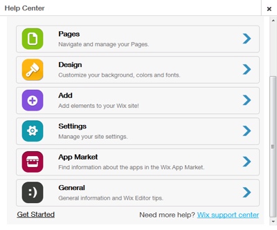 projects-wix-help-center-screen