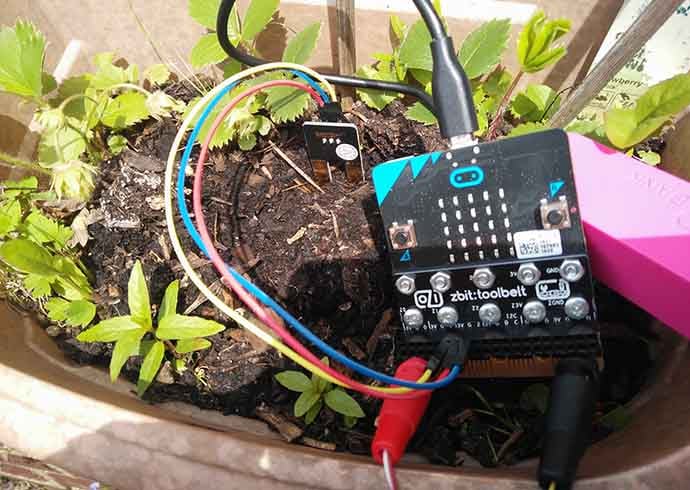 Thirsty Plants Love micro:bit!