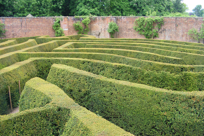 Wrigley Field Sign Maze — Do you maze?