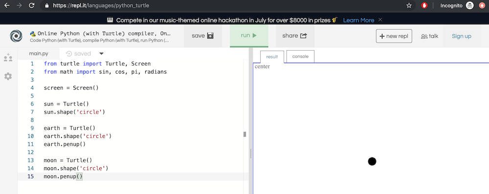 Draw Heart Using Turtle Graphics in Python - GeeksforGeeks