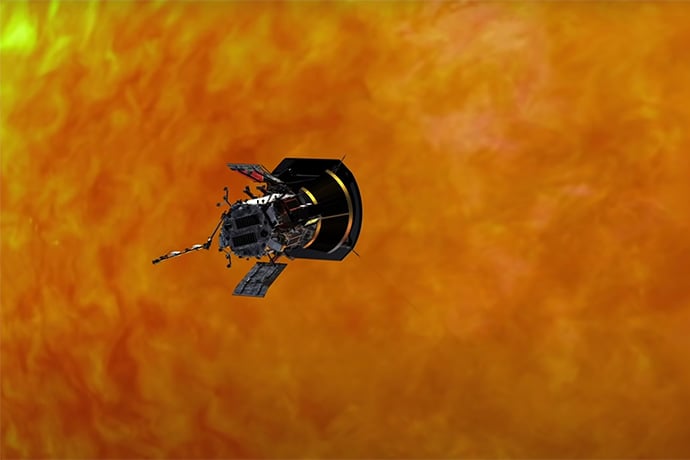 Parker Probe Flies Through Solar Coronal Mass Ejection