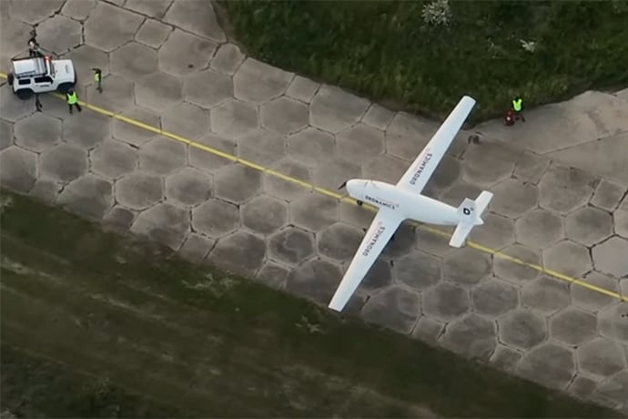 Cargo Drone First Flight